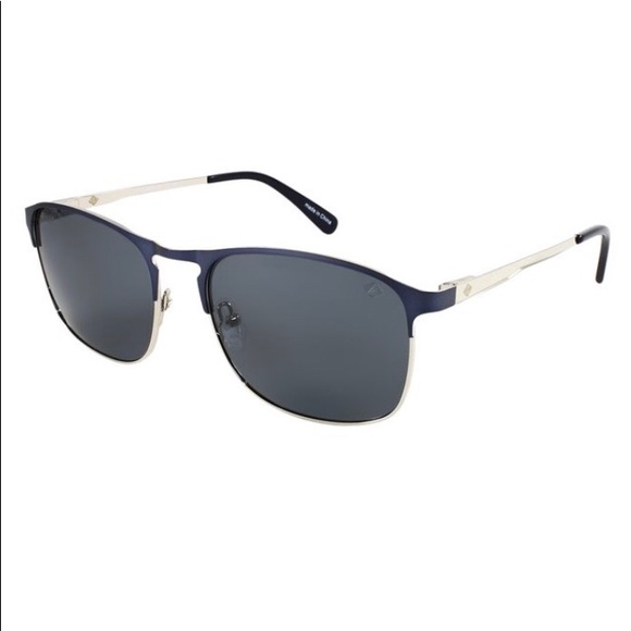 Sperry Matte Navy & Silvertone Whitecap Sunglasses - Picture 2 of 7
